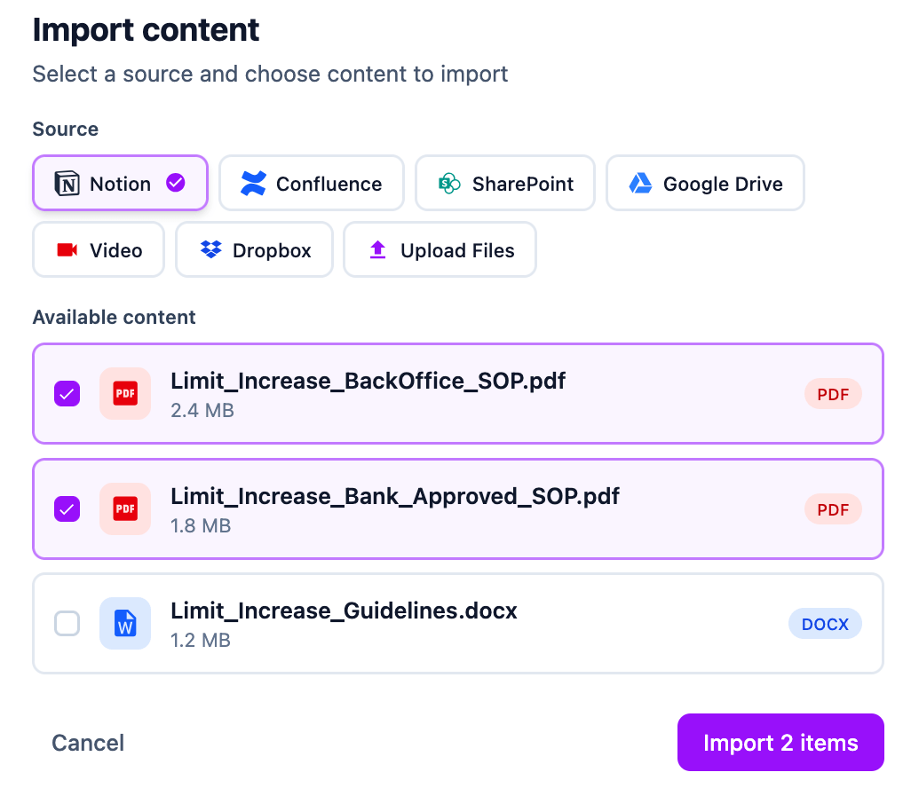 Document transformation into XOPs